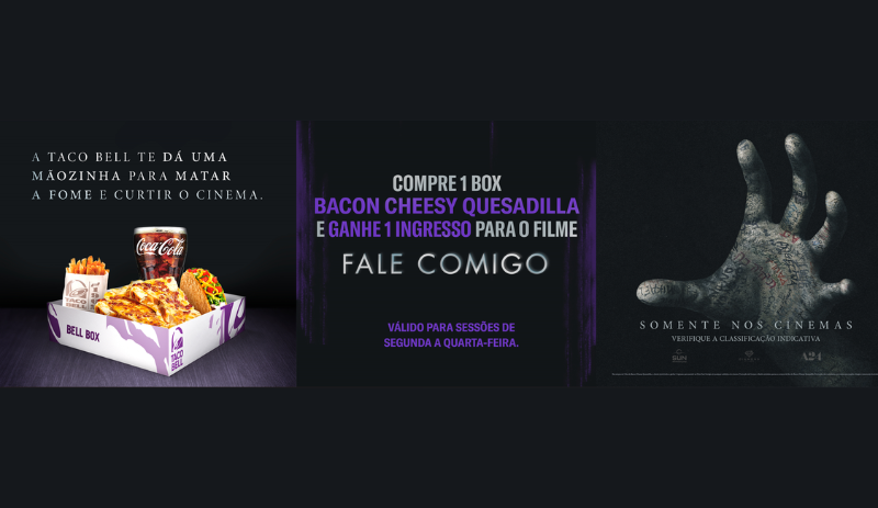 Taco Bell e Diamond Films distribuem ingressos para o filme ‘Fale Comigo’