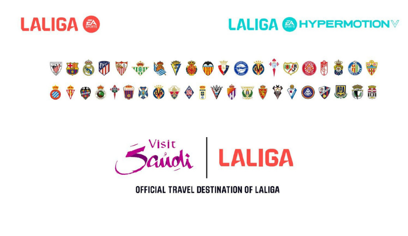 LALIGA anuncia Visit Saudi como novo destino oficial de viagens e patrocinador global