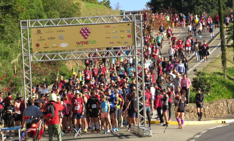 Wine Run une corrida com cultura do vinho na Serra Gaúcha