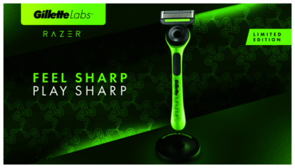 Gillette e Razer unem cuidados pessoais e games em collab