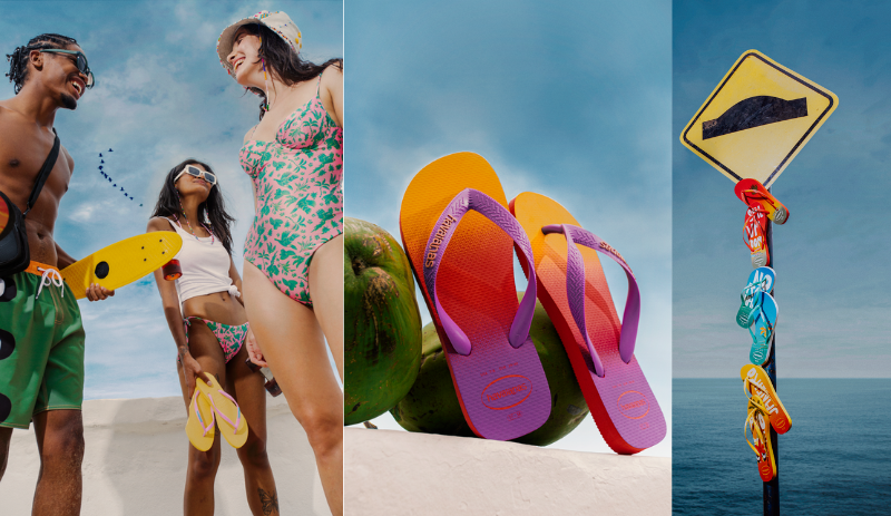 Havaianas lança nova coleção inspirada em praias de cidades brasileiras