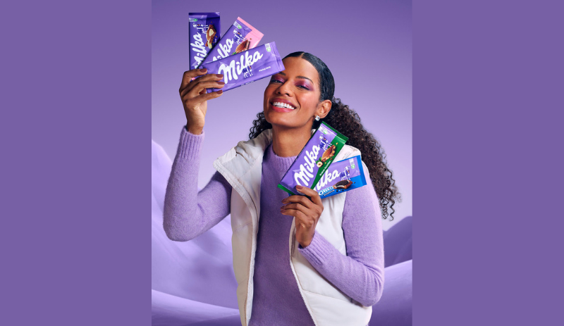 Milka apresenta primeira campanha da marca no Brasil