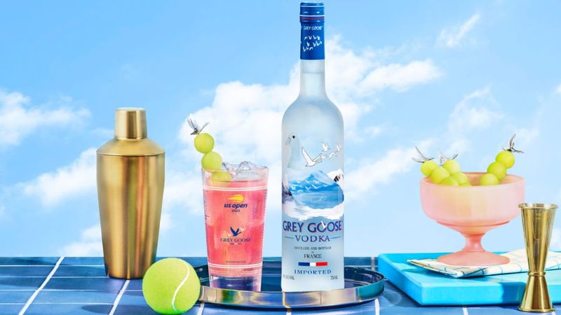  Grey Goose é patrocinadora oficial do US Open 2023