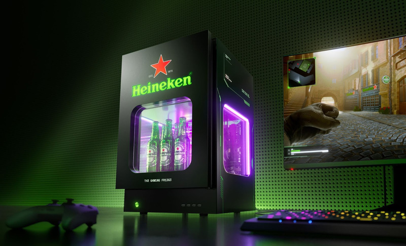 Heineken 0.0 lança geladeira que resfria o PC e gela cerveja