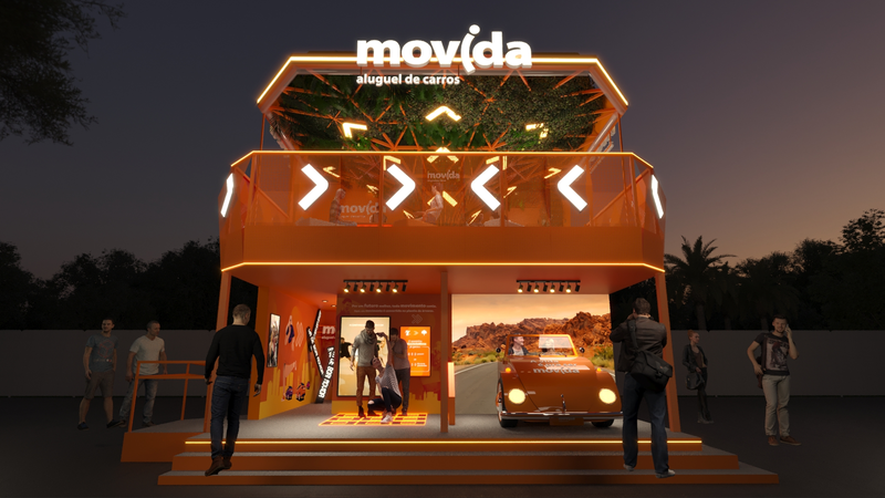 Movida leva ativações com música e dança no The Town