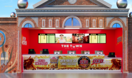 Cup Noodles chega para saciar a fome do público no The Town
