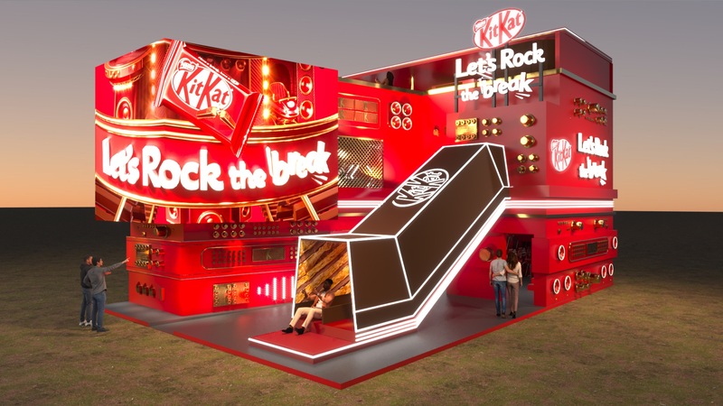 KitKat proporciona experiências épicas e brindes exclusivos no The Town