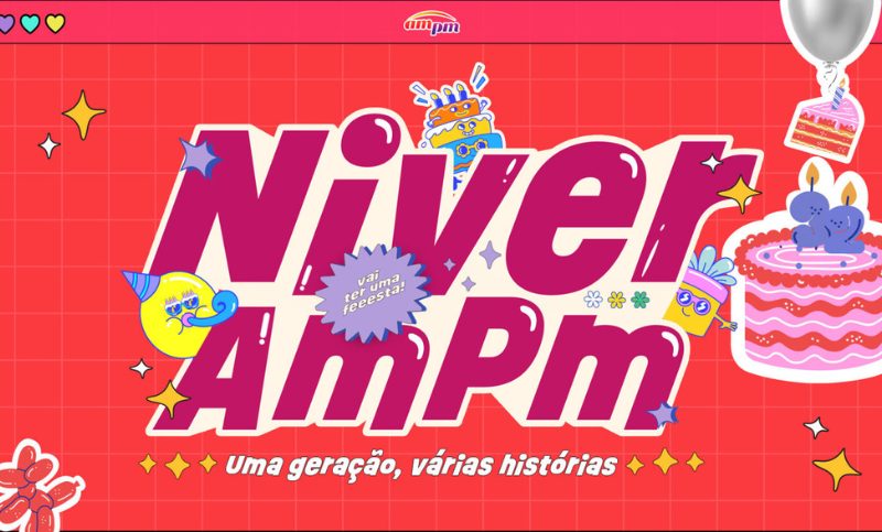 AmPm comemora 32 anos com campanha estrelada por Fábio Porchat