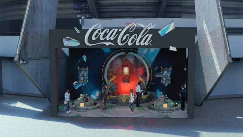 Coca-Cola participa com espaço temático na final de CBLOL