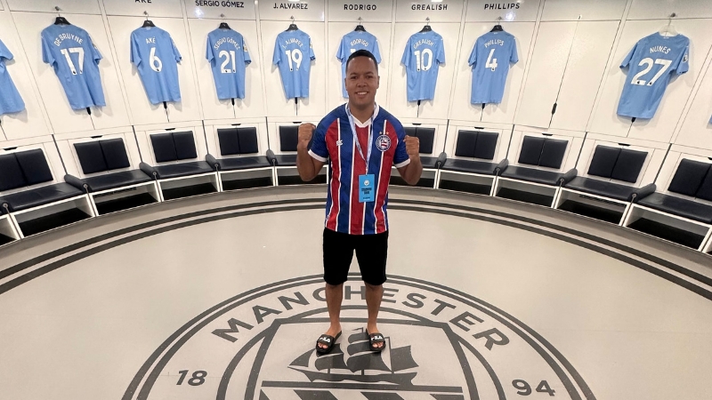 Bahia levou torcedores para experiência exclusiva em jogo do Manchester City