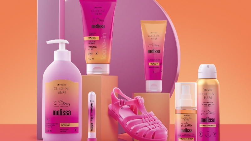 O Boticário apresenta collab inédita com Melissa  