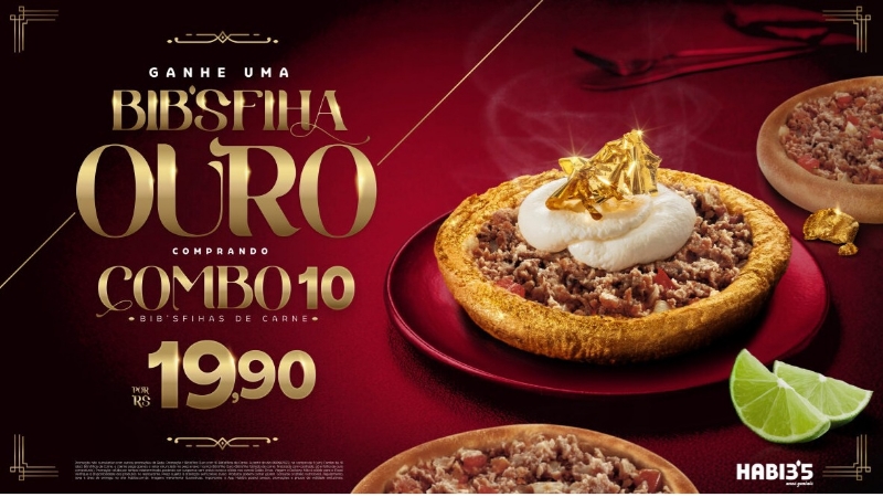 Habib's comemora 35 anos com distribuição de Bib'sfiha Ouro