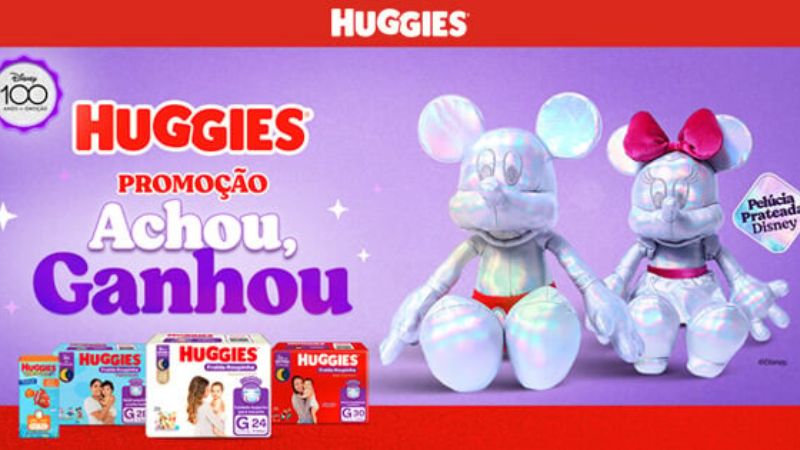 Huggies e Disney presenteiam consumidores com pelúcias de edição limitada