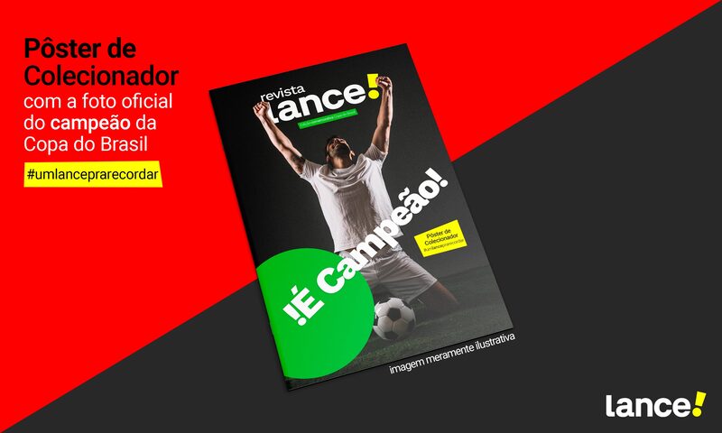 Lance! retorna às bancas com revista pôster do campeão da Copa do Brasil