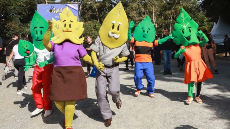 Shopping Estação inaugura Estação do Bem com presença da Família Folhas