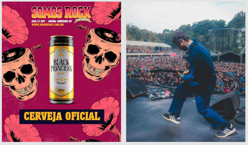 Black Princess é cerveja oficial do Somos Rock Festival 2023