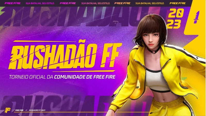 Garena promove o Rushadão FF, primeiro torneio oficial da comunidade de Free Fire