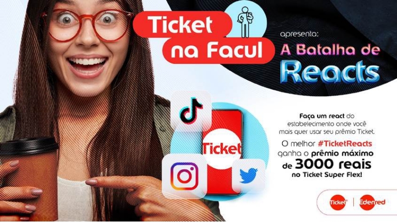 Com “batalha” em redes sociais, Ticket lança segunda fase de desafio para universitários