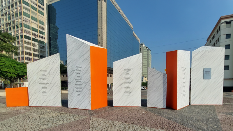 Inter cria monumento em homenagem à coragem de empreendedores brasileiros