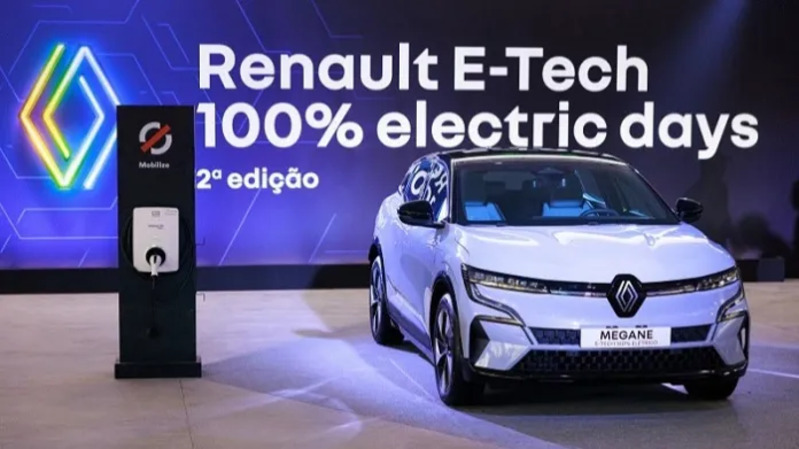 Renault fez 2ª edição do  E-Tech 100% Electric Days