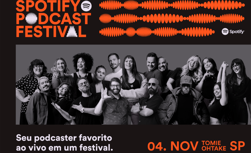 Spotify Podcast Festival já está com ingressos à venda