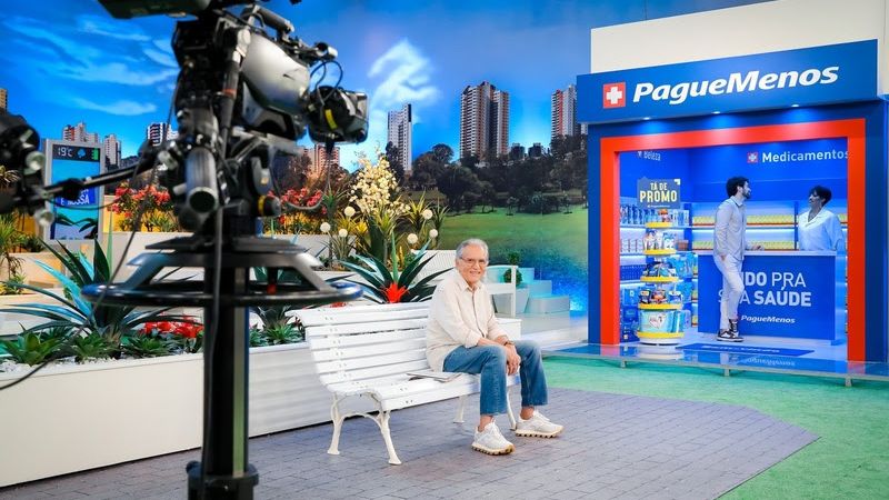 Pague Menos inaugura loja no programa da Praça é Nossa no SBT