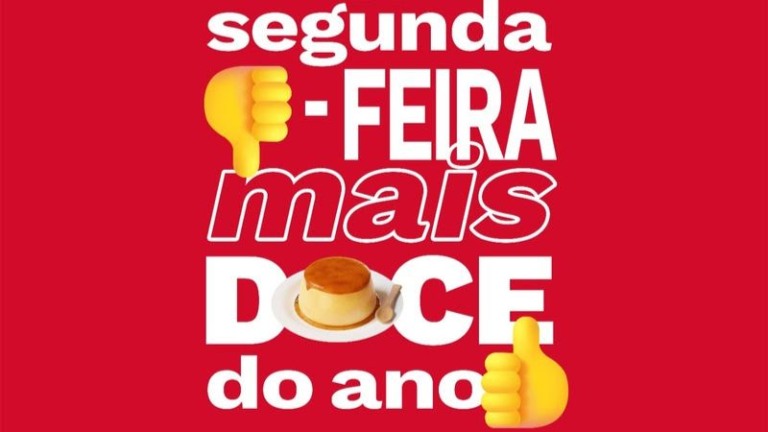 União deu novo significado às segundas celebrando o Dia da Sobremesa