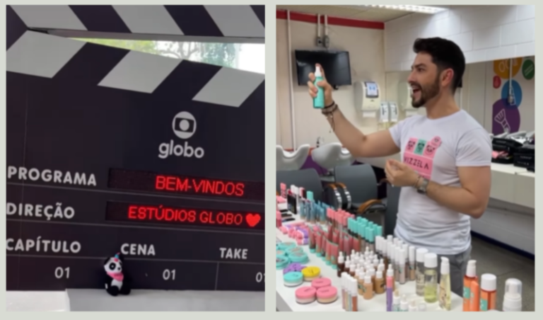 Vizzela realizou workshop para maquiadores e caracterizadores nos Estúdios Globo