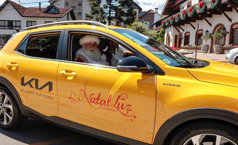 Kia Brasil patrocina Natal Luz de Gramado com duas ativações