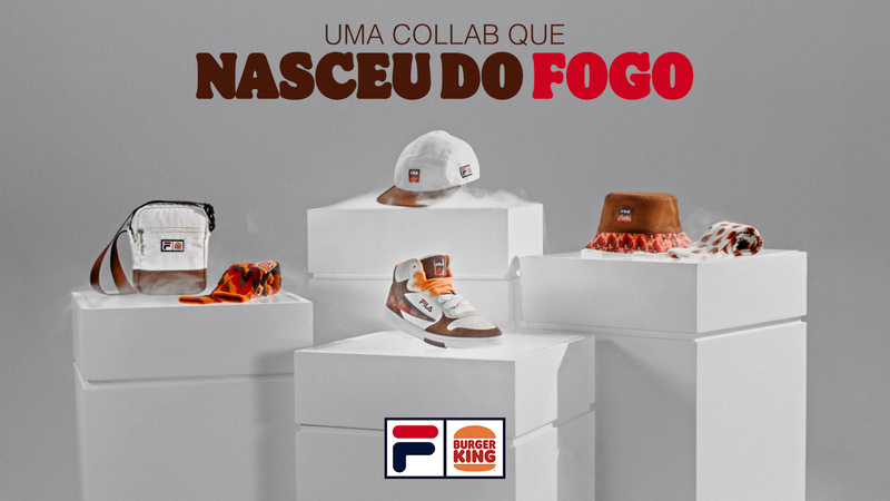 Fila e Burger King lançam collab