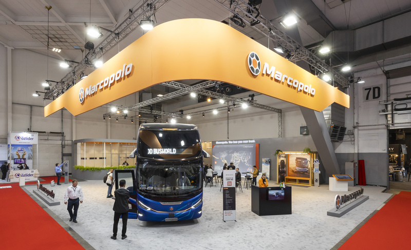 Confira a agência que levou a Marcopolo para a Busworld Europe