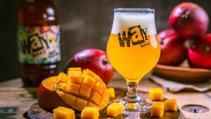 Way Beer lança cerveja com sabor de manga