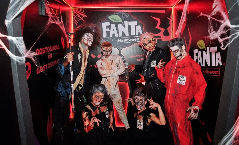 Fanta comemora Halloween com experiências divertidas no Brasil inteiro