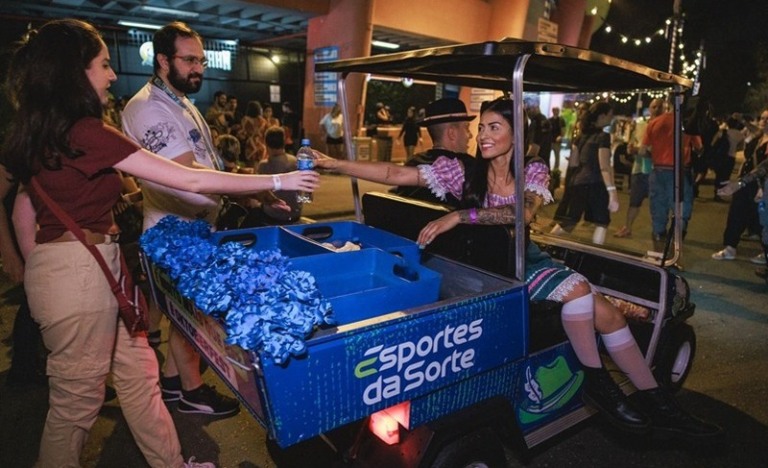 Esportes da Sorte leva ativações à Oktoberfest e ao Samba Prime