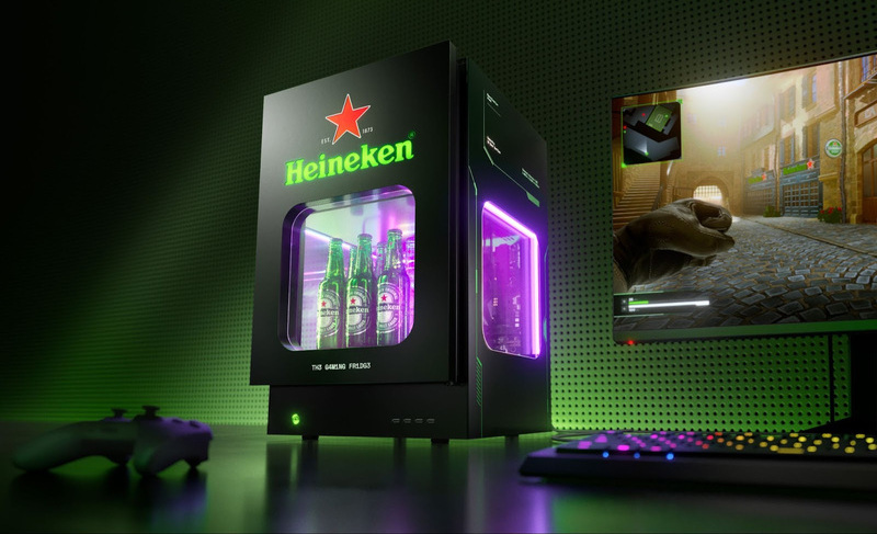 Heineken sorteará 3 unidades da The Gaming Fridge