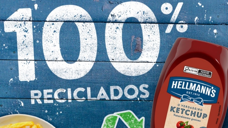 Hellmann's retira mais de 1000 toneladas de plástico da natureza com embalagens recicladas