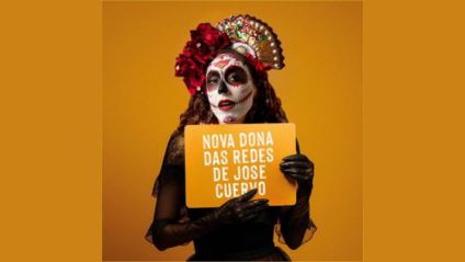 'La Catrina' comemora o Día de los Muertos nas redes da Jose Cuervo