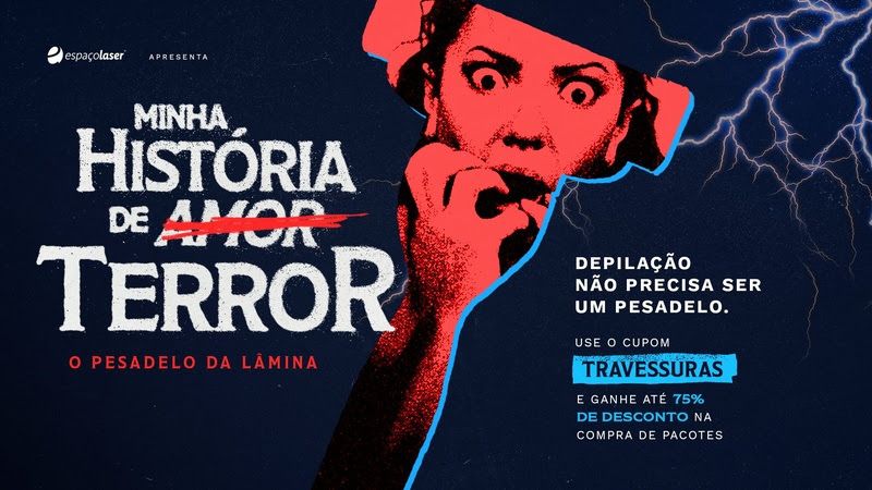 Espaçolaser lança campanha de Halloween com referências ao clássico de terror Psicose