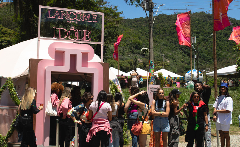 Lancôme oferece experiência multissensorial de beleza no Festival Rock The Mountain