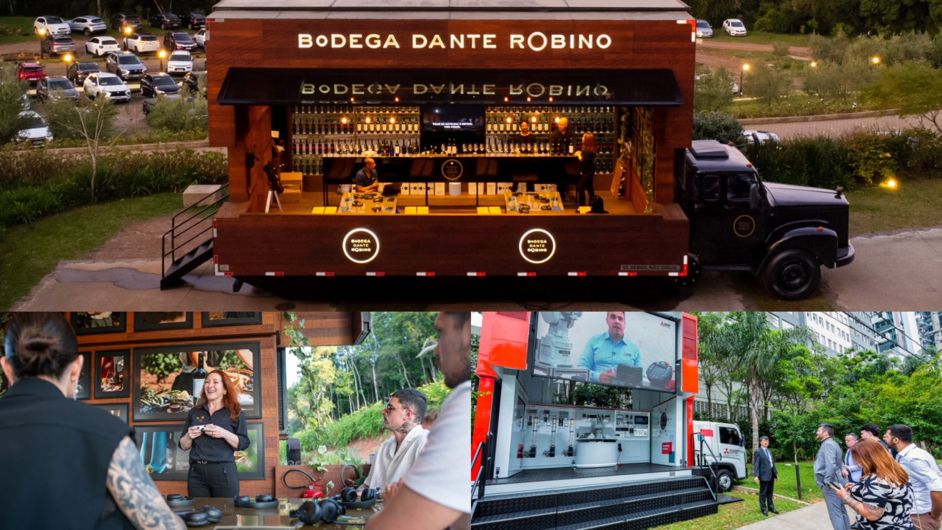 Brandtruck conquista Adama, Bodega Dante Robino e Mitsubishi Electric Brandtruck conquista Adama, Bodega Dante Robino e Mitsubishi Electric
