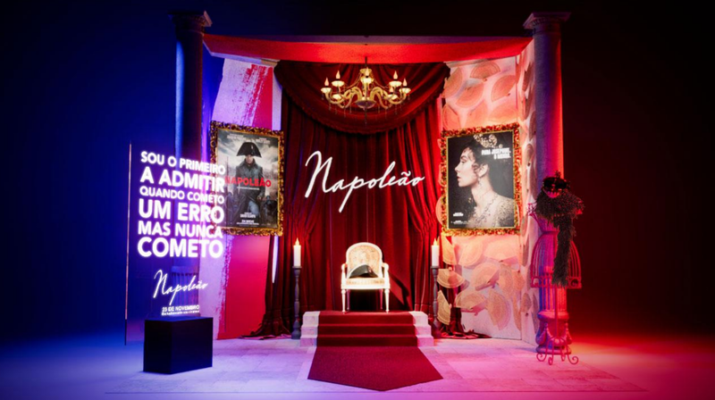 Sony Pictures toma São Paulo Fashion Week com ativação de ‘Napoleão’