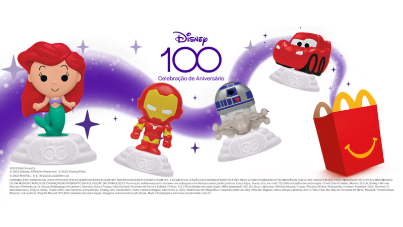 McLanche Feliz comemora 100 anos de emoção da Disney