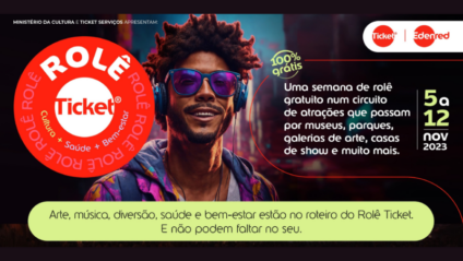 Ticket oferece festival cultural gratuito em São Paulo