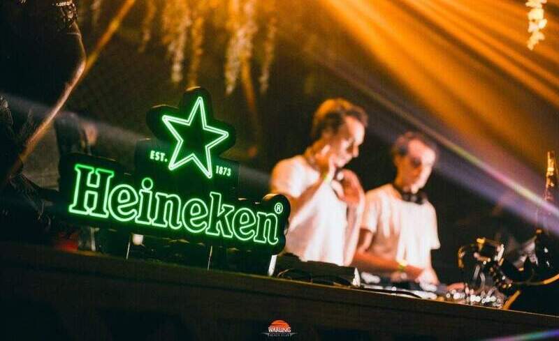 Heineken anuncia parceria com Warung Beach Club para ações especiais e futuros eventos