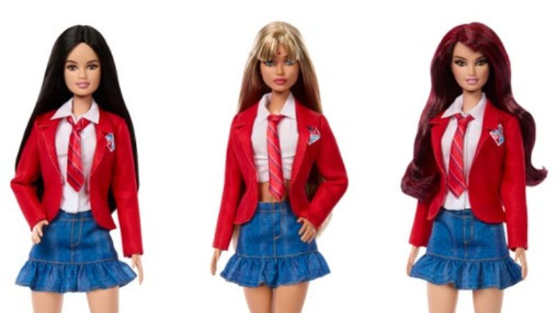 Barbie lança uma linha especial em homenagem ao RBD