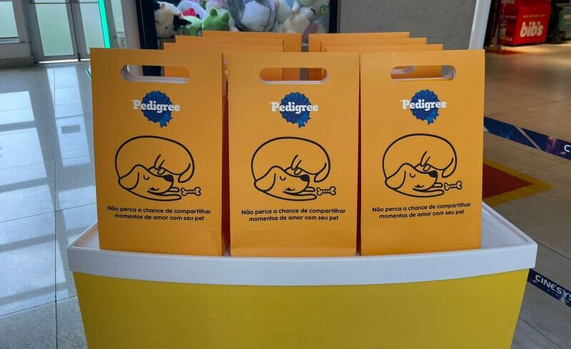 Pedigree realizou ação pet friendly no Shopping Morumbi Town