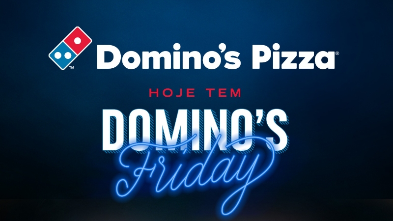 Domino’s Friday tem pizzas com 50% de desconto