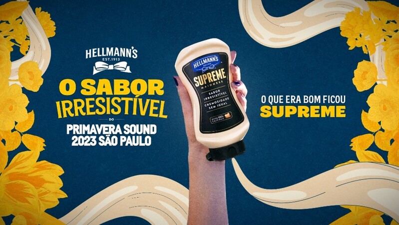 Hellmann's terá duas ilhas de molhos no Primavera Sound São Paulo 2023