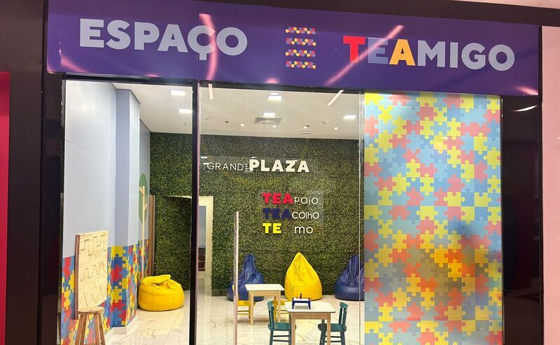 Grand Plaza inaugura Espaço TEAmigo para pessoas com Transtorno do Espectro Autista