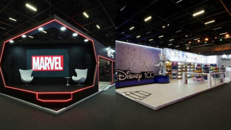 Disney leva Marvel Store e loja Disney 100 à CCXP